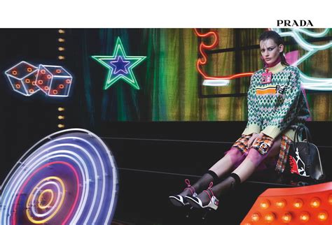 prada neon campaign|365, Prada Fall/Winter 2018 Campaign – Prada Neon Dream.